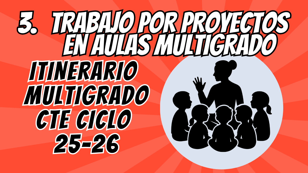 Tema 3. Trabajo por proyectos en aulas multigrado Prof Javier H