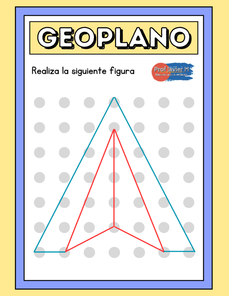 Imagen imprimible para geoplano