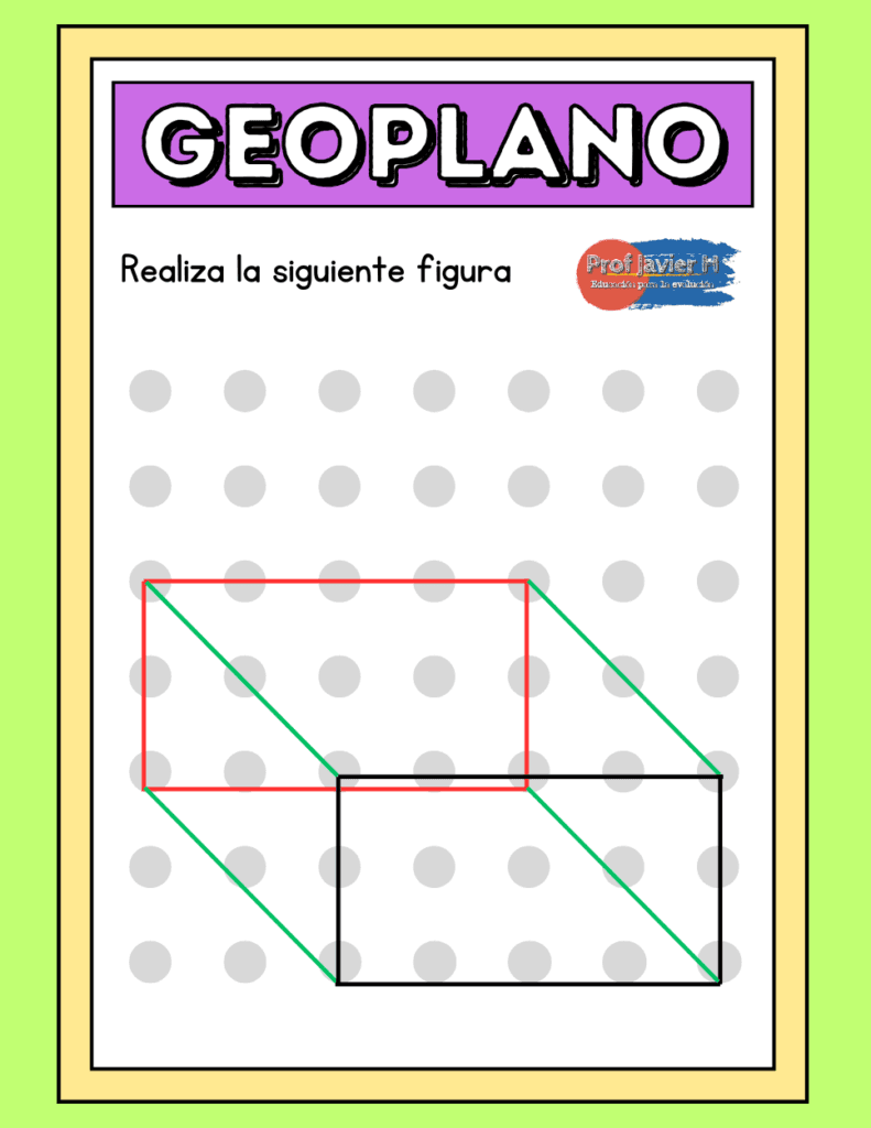 Imagen imprimible para geoplano