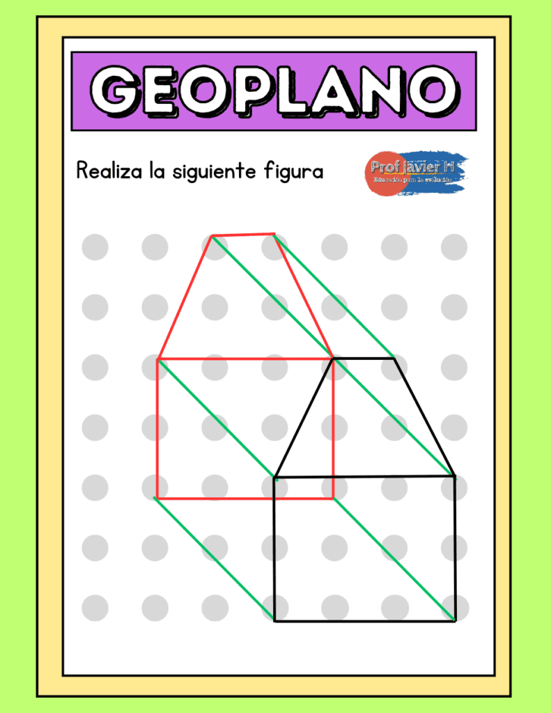 Imagen imprimible para geoplano