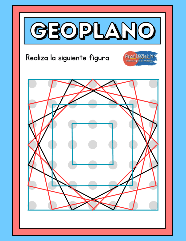 Imagen imprimible para geoplano