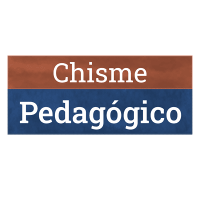 Logo simple chisme pedagógico sin fondo
