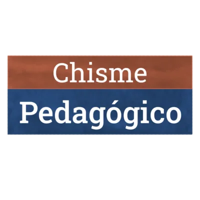 Logo simple chisme pedagógico sin fondo